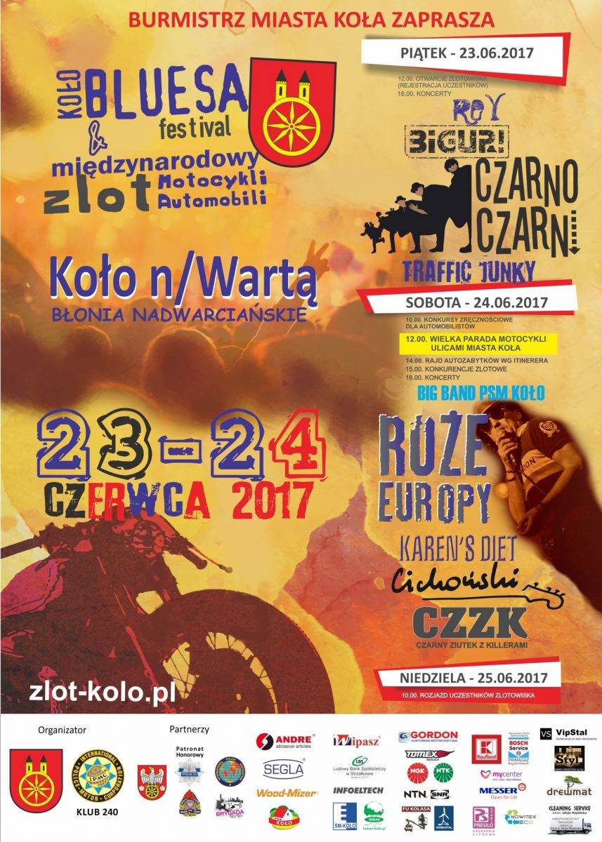 Rozpoczynamy Festiwal Bluesa w Kole 2017!