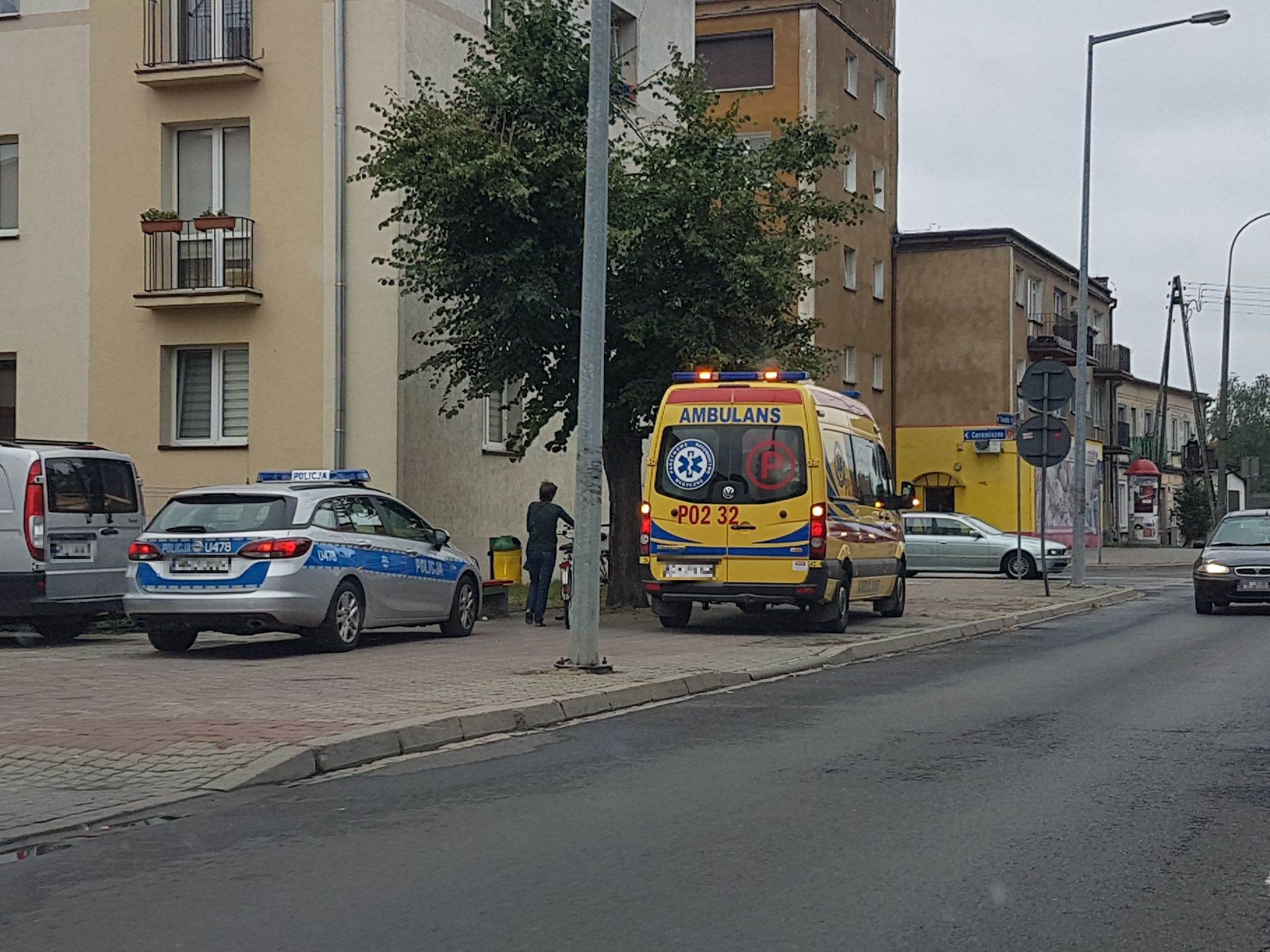 Rowerzystka potrącona na ulicy Toruńskiej 