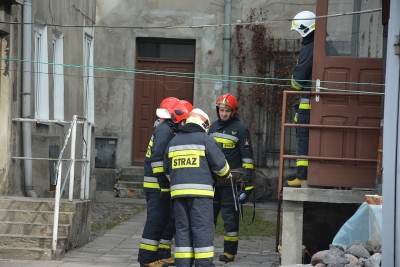 Pożar sadzy w kamienicy przy Starym Rynku