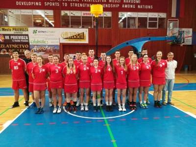 Kolscy korfballiści na turnieju w Prievidzy