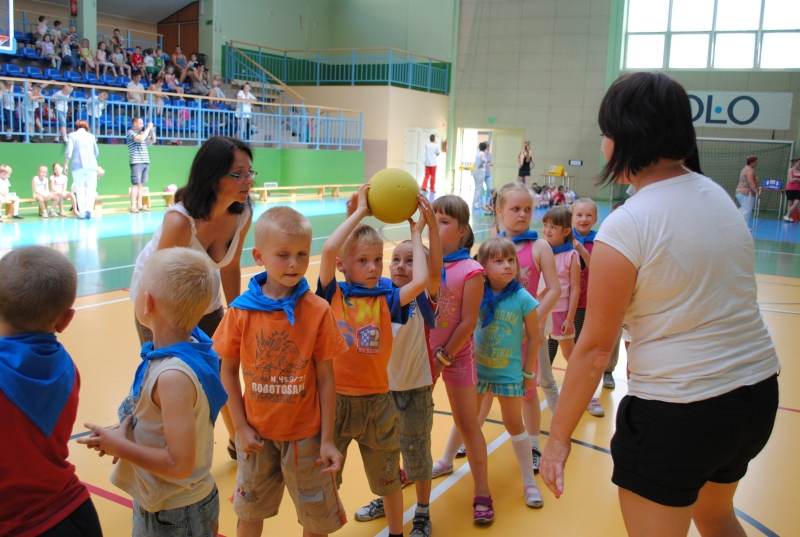 Przedszkolaki na sportowo
