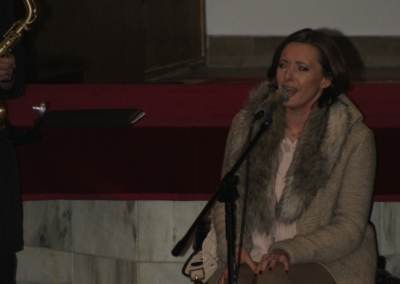 Monika Kuszyńska zaśpiewała kolędy [FOTO]