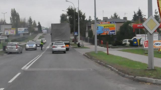 Potrącony rowerzysta trafił do szpitala