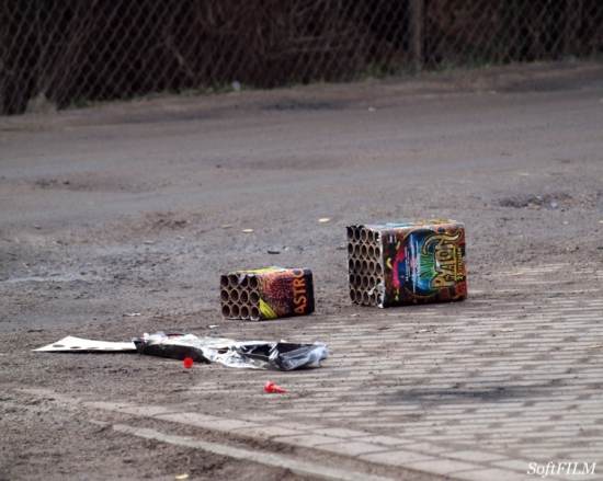 Nieszczęśliwy wypadek podczas pokazu fajerwerków