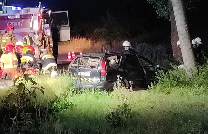 Nocny wypadek. Mężczyzna zginął na miejscu!