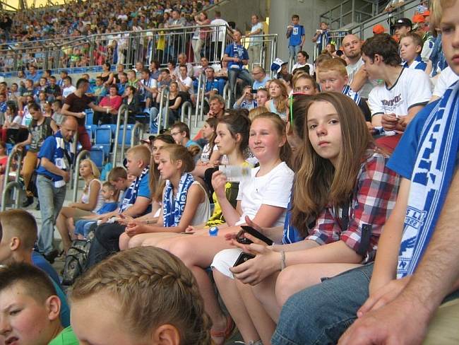 Wyjazd dzieci na mecz Lech - Pogoń [FOTO]