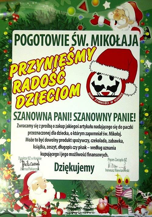 Zapraszamy do świątecznej akcji