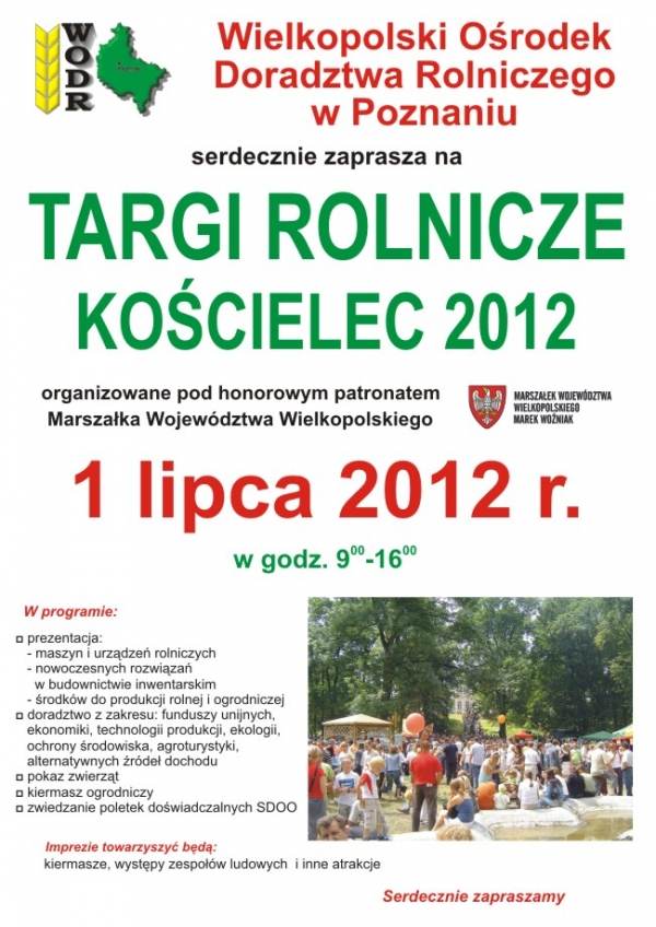 Targi Rolnicze już w najbliższą niedzielę