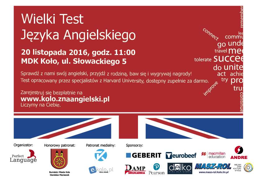 Czy Koło zna angielski? Wielki test wiedzy