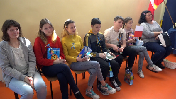Powitanie dzieci z Ukrainy w gminie Kościelec