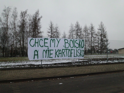 BRDÓW: Chcemy boisko a nie kartoflisko
