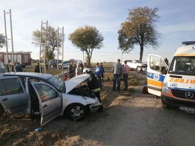 KŁODAWA: Wypadek na krajowej 92. 7 osób rannych
