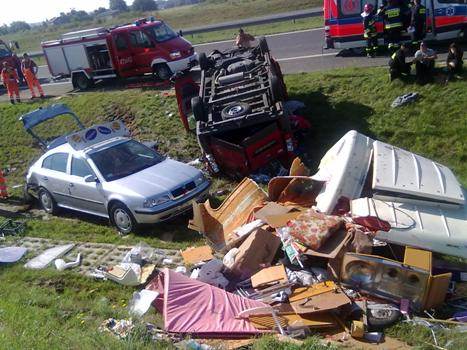 Wypadek na Autostradzie A2