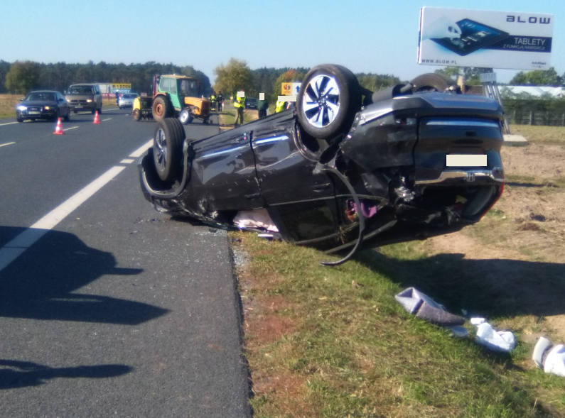 KOŚCIELEC: Wypadek w Dąbrowicach
