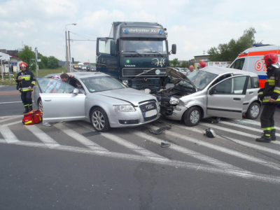 Ulica Dąbska, kolejny poważny wypadek w tym miejscu