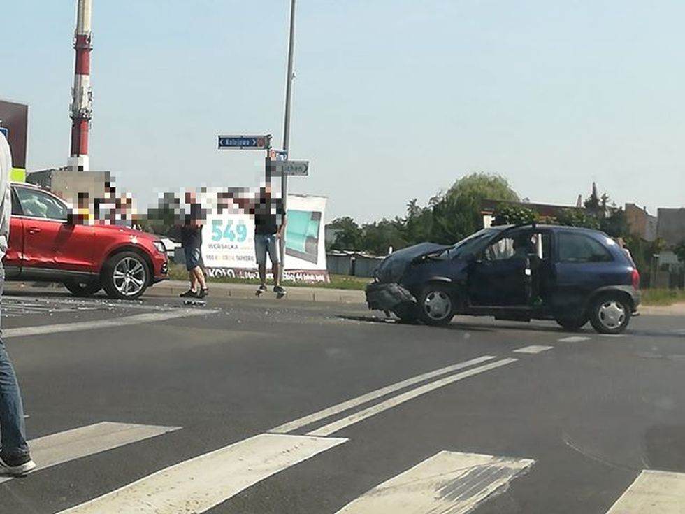 Znów wymuszenie i znów skrzyżowanie przy Kauflandzie