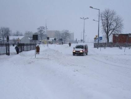 Bardzo trudne warunki pogodowe