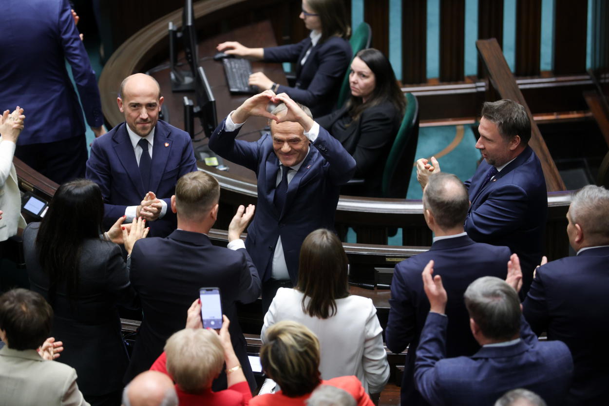 Sejm wybrał Donalda Tuska na premiera