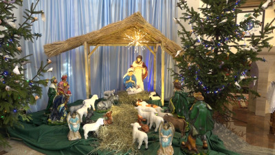Bożonarodzeniowe żłóbki w kościołach gminy Kościelec