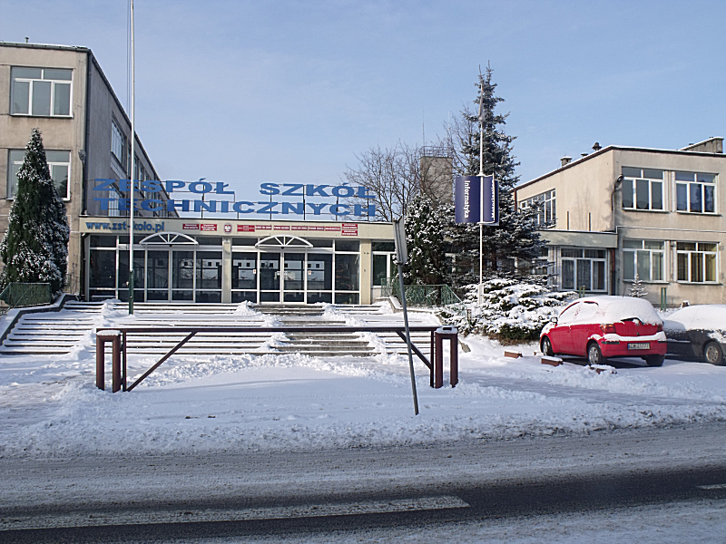 Parking dla uczniów zamknięty