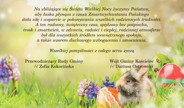 Kościelec- życzenia na nadchodzące święta