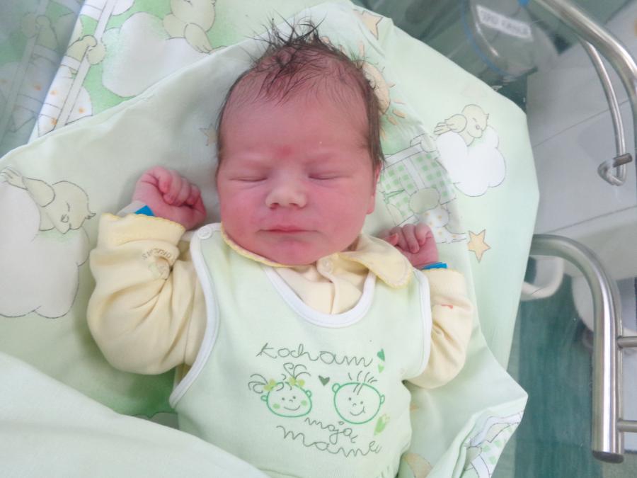 Szymonek pierwszym dzieckiem w Noworodkach 2018