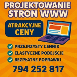 Projekty stron www, Wordpress/ Bez zaliczki/ Bezpłatne poprawki