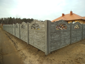 płoty betonowe, ogrodzenia betonowe, podmurów