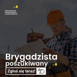 Brygadzista/ogólnobudowlany - delegacje