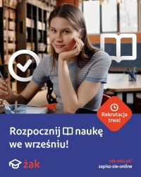Rekrutacja letnia w żaku trwa!