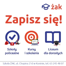 OSTATNIA SZANSA NA ZAPIS DO SZKOŁY ŻAK 