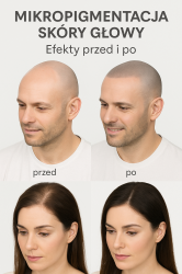 Naturalny efekt włosów bez przeszczepu