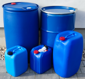 BECZKI PLASTIKOWE / STALOWE 200L, BAŃKI / KAN
