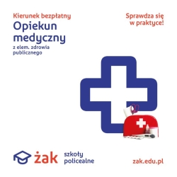 OPIEKUN MEDYCZNY - darmowy kierunek