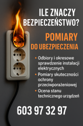 Pomiary instalacji elektrycznych