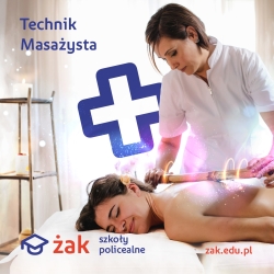 Technik masażysta - BEZPŁATNY KIERUNEK! 