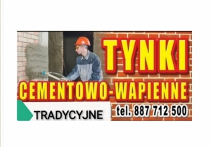 Tynki cementowo wapienne 