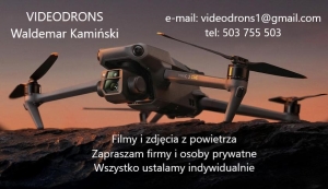 Usługa filmowania i fotografii z powietrza