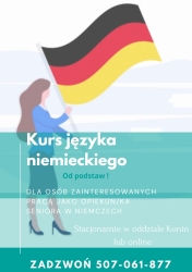 Zapisz się na kurs niemieckiego dla Opiekunów