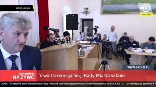 Transmisja na żywo Sesji Rady Miejskiej w Kole - luty 2016