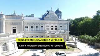 Zespół Szkół Plastycznych przeniesiony do Pałacu w Kościelcu