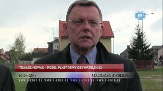 Posłowie PO złożyli kwiaty pod Obeliskiem Katyńskim w Kole