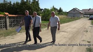 Kościelec - Budowa ulic Krętej i Krótkiej