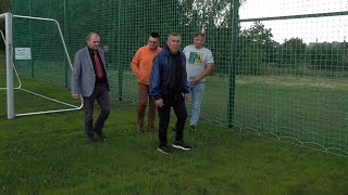 Kościelec - Nowe boisko treningowe w Dobrowie