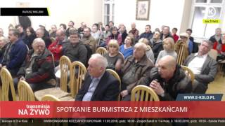 Spotkanie Burmistrza z mieszkańcami