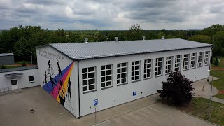 Zakończenie robót na hali sportowej w Kościelcu 