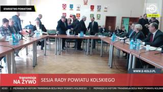 Transmisja na żywo Sesji Rady Powiatu Kolskiego - luty 2016