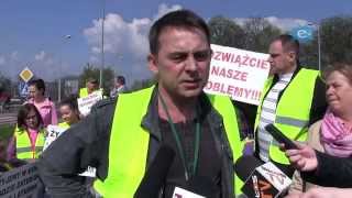 Pokojowy protest mieszkańców ul. Sienkiewicza 